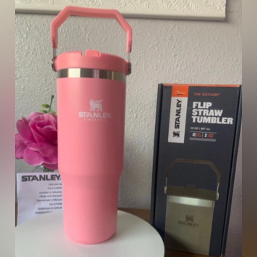 Pink 30oz Stanley Tumbler Cup